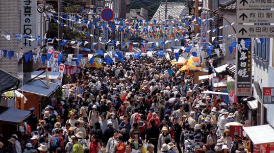 有田陶器市2017 混雑状況