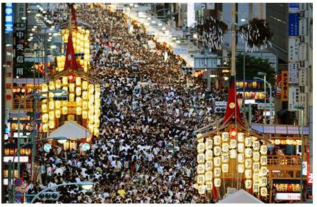 祇園祭2017 混雑状況