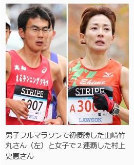 岡山マラソン　結果速報