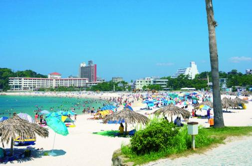 和歌山白浜海水浴場 海開き