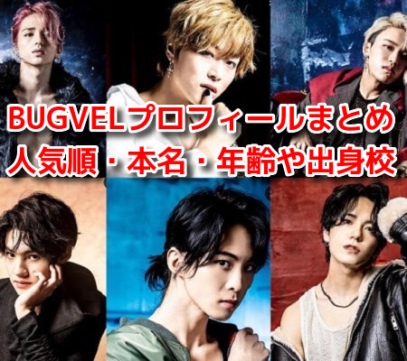 BUGVEL(バグベル)　メンバープロフィール